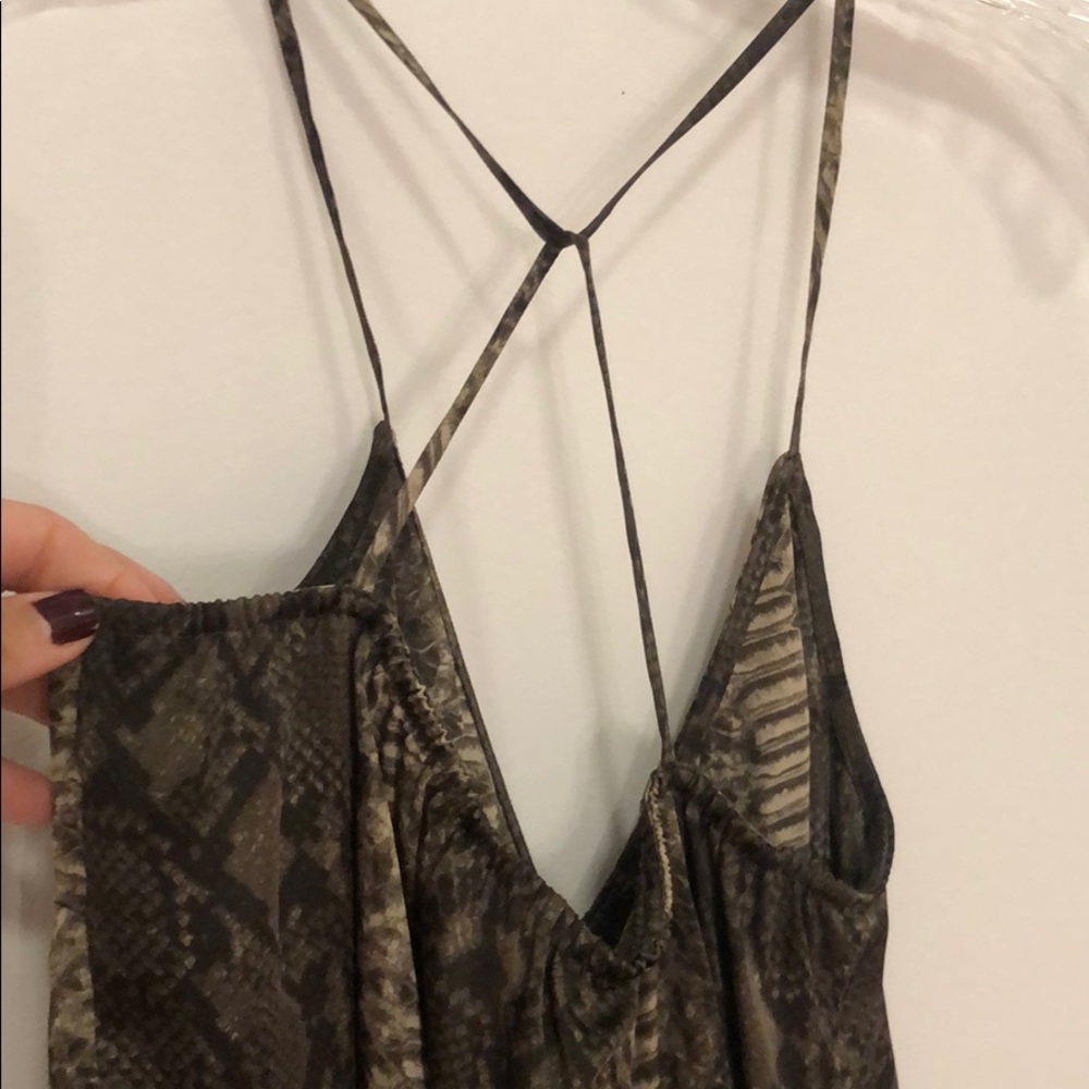 Snake Skin Print Michael Kors Top View 6